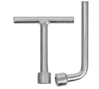 Hemobllo Electrical Cabinet Key 2Pcs Triangular Socket Spanner Stainless Steel Corrosion Resistance for Elevator Door and Panel Locks