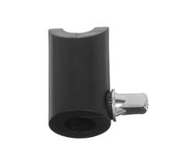 Hemobllo Electronic Drum Cymbal Mount Positioner Long Black Plastic and Metal Holder Anti-rotation Stabilizer Compatible with Roland Drum Kits for Enhanced Stability and Performance