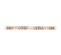 Hemobllo Elegant Adjustable Watch Band for Women Compatible with Fitbit Luxe, Golden Stainless Steel Rhinestone Replacement Strap, for Daily Wear and Special Occasions