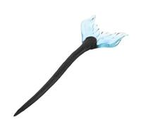Hemobllo Elegant Fish Tail Hair Stick Handmade Vintage Hairpin for Buns Durable Sandalwood with High Transparency Timeless Chinese Style Hair Accessories for Women