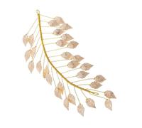 Hemobllo Elegant Leaf Alloy Hair Accessory for Women, Handmade Women’s Headwear, Stylish Leaf Design Hairband Suitable for Weddings and Daily Wear