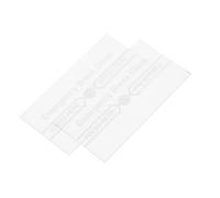 Hemobllo Emergency Break Glass Switch Cover 2pcs Manual Fire Alarm Replacement with High Temperature Resistant Glass for Residential and Commercial Use