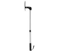 Hemobllo Extendable Sock and Shoe Aid with Ergonomic Handle for Seniors and Pregnant Women, Plastic Metal Material, Prevents Stretching and Slippage, for Travel and Elderly Facilities