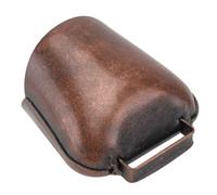 Hemobllo Extra Thick Iron Cowbell Large Red Antique for Outdoor Cattle Sheep Farm Use High Sound