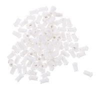 Hemobllo Eyelash Extension Glue Bottle Pins Convenient Tool 100pcs Anti-blocking Needles Made of Pp and Stainless Steel for Eyelash Glue Bottles for Professional Salon and Family Use