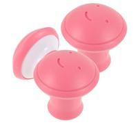Hemobllo Face Exerciser Jaw Trainer 3Pcs for Double Chin Reduction and Nasolabial Fold Massage Pink Facial Yoga Tool for Women and Men