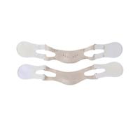 Hemobllo Facial Slimming Strap Chin Lift Belt for Sleeping and Watching Tv, Washable Silicone and Pu Material, Reshapes Facial Contours, Comfortable V Face-Lifting Band for Daily Use