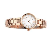 Hemobllo Fashion Quartz Watch for Women with Titanium Alloy Strap, Easy to Adjust and Comfortable to Wear, Stylish Wristwatch for Casual Use and Special Occasions Like Mother's Day