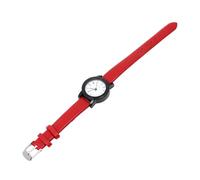 Hemobllo Fashionable Lady Watch with Pu Leather Strap and Adjustable Buckle, Elegant Women Quartz Wrist Watch Featuring Sturdy Glass and Stainless Steel, for Everyday Wear