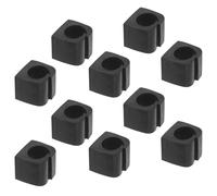 Hemobllo Fire Extinguisher Accessory Kit 10Pcs Plastic Anti-Collision Pads for Wheeled Extinguishers Replacement Parts for Commercial and Domestic Use