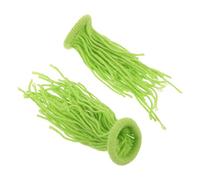 Hemobllo Fish Spawning Grass for Aquarium Breeding, 2pcs Reusable Cotton Rope with Floating and Sinking Shapes, Ideal for Guppy Fry Care in Home Fish Tanks