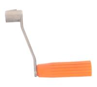 Hemobllo Flag Pole Crank Handle Manual Replacement for Raising and Lowering Flags Iron and Plastic Material Suitable for Boats Outdoor Use