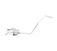 Hemobllo Flat Key Marching Lyre American Plated Music Score Holder Metal Alto Saxophone Clip Portable Brass Instrument Sheet Music Holder for Band Performances