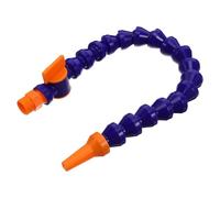Hemobllo Flexible Air Nozzle with Bidirectional Tube Valve for CNC Tool Cooling System Mist Coolant Spray Supporting Easy Connection to Air Compressors for Efficient Dust Clearing and