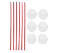 Hemobllo Flexible Spray Can Straws Sets Replacement Extension Tubes for Nozzles Easy Install for Oil Paint Cleaning