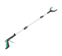 Hemobllo Foldable Garbage Pickup Grabber Tool Lightweight Aluminum Alloy and Pp Construction with Ergonomic Handle Long Handle Trash Picker for Elderly and Disabled Use, for Household