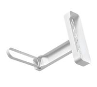 Hemobllo Foldable White Headband Storage Rack and Hair Accessories Organizer Made of Hips and Iron, Minimalist Stylish Design for Organizing Hairpins and Hairbands, for Wall Mounting