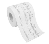 Hemobllo Fun English Vocabulary Toilet Paper Roll with Phonetic Symbols, Interactive Bathroom Tissue for Boys and ’ Language Development at Home and Classroom