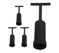 Hemobllo G9 Socket Ring Removal Tool Set 4pcs for Desk Lamp Fixing Ring and G9 Lamp Accessory Home Emergency Repair Black Plastic