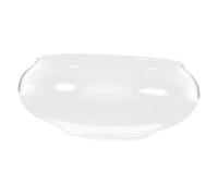 Hemobllo Glass Fish Tank Betta Bowl Aquarium Hydroponic Planter Floating Vase Live Plant Decor Home Table Centerpiece