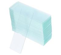 Hemobllo Glass Slides for Aquatic Specimens 50 Pcs Single Concave Microscope Slides with Stable Structure for Laboratory Wet Specimen Examination