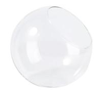 Hemobllo Glass Small Animal House for Hamsters and Small Pets, Easy to Wash and Multi-purpose Cooling Nest Unique Lovely Appearance, Hamster Sleep Nest and Guinea Pig Shelter