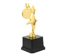 Hemobllo Golden Star Plastic Trophy Cup for Sports Awards Football Winner Trophy for School Competitions Dance and Music Events Design Celebrating Excellence and Achievement
