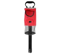 Hemobllo Golf Ball Retriever Portable with Large Capacity 70 Balls 2-section Telescopic with Upper Nylon Zipper Bag Lightweight Practical for On-course