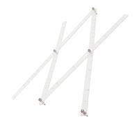 Hemobllo Graduation Week Magnifying Ruler with Creative Appearance, Portable Design, and Easy to Use Features, for Students and People Who Need to Draft or Design at Home or Factory