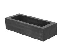 Hemobllo Graphite Crucible for Melting Gold Silver Copper Small Metal Casting Ingot Mold Pot 125×50×30mm, 1.2kg Refining Tool for Jewelry Making and Metal Smelting