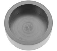 Hemobllo Graphite Crucible Round Ingot Mold for Metal Smelting with Anti-Compression Property Suitable for Coin and Precious Metal Refining