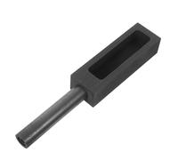 Hemobllo Graphite Ingot Mold with Handle for Casting Copper and Precious Metals, 1000g Capacity, Easy Maintenance and Reduced Manual Handling Risks, for Laboratory and Metal Manufacturing