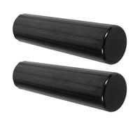 Hemobllo Grill High Temperature Resistant Handles 2pcs Bakelite Insulated Rod Rotisserie with M8 Thread Design Replacement Fork Accessories Barbecue for Grilling and Camping