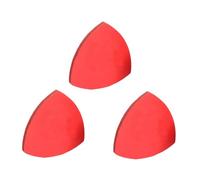 Hemobllo Guitar Picks to Improve Sound Performance Red Leather Set of 3 Practical Design for Ukulele and Acoustic Guitar for Musical Instruments Supplies and Convenient Playing