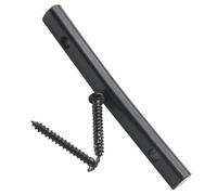 Hemobllo Guitar String Retainer Bar with Screws Metal Electric Guitar String Tension Bar for Headstock Replacement Part