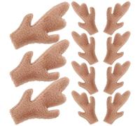 Hemobllo Hair Accessories Plush Dragon Horns Sturdy and Practical 25 Pcs with Creative Design for DIY Headdress Making for Headband Crafting and Costume Decoration