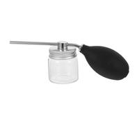 Hemobllo Hair Building Sprayer for Hair with Silicone and Glass Material, Features Uniform Fiber Dispersion and Covers up Roots, Suitable for Front Hairline Use with Hairline Comb