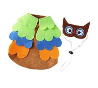 Hemobllo Halloween Owl Style Dog Costume Funny Pet Clothes for Puppy and Cat Cosplay Comfortable Outfit Halloween Elements for Dog Costume