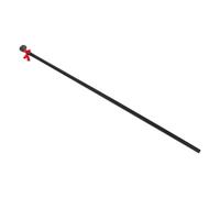 Hemobllo Halloween Skull Scepter Staff with Skeleton Hand and Bowtie, Lightweight Plastic Prop for Costume Events and Haunted House Decorations, Versatile Halloween Party Accessory
