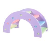 Hemobllo Hamster Bridge Rat Biting No Burr Finely Polished Safe Pvc Expansion Sheet 5.50x3.14x2.75in Cage Play Place for Hamster Small Animals