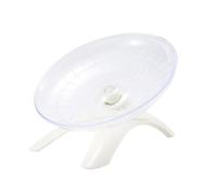 Hemobllo Hamster Jogging Exercise Wheel 8 Inch Plastic for Small Pets Such As Mice Ferrets Guinea Pigs Designed for Quiet Playtime Random Color