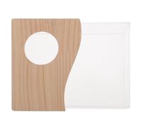 Hemobllo Hamster Sand Bath Box and Toilet Container Acrylic Small Animal Bath Room with Semi-cover 20x15x8cm for Dwarf Hamsters and Rats