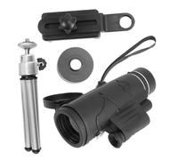 Hemobllo Handheld Monocular Scope Compact Cell Phone Telescope for Night Stargazing and Outdoor Activities High Power Magnification Lens