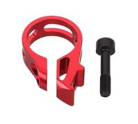 Hemobllo Handlebar Shifter Bracket Clamp with Screws 22.2mm Alloy Bicycle Shifter Mount for Mountain Bike Gear Control and Repair