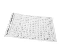 Hemobllo Harp Poster Portable on Chart Paper Coated Beginner Chord Easy Practice Quick Reference for Suitable for Learning and Playing