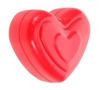 Hemobllo Heartbeat Simulator for Pets Replacement Accessory with Peaceful Heartbeat Sound Easy to Use Plastic Heart-shaped Suitable for Puppy Stuffed Animals with 3pcs Lr44 Button Batteries