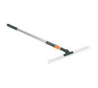 Hemobllo Heavy Duty Floor Squeegee with Long Handle, Silicone Squeegee Broom for Shower and Bathroom Cleaning, Versatile Easy Cleaning Tool for Floors and Glass Surfaces