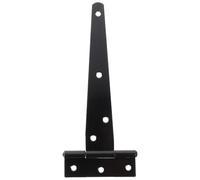 Hemobllo Heavy Duty Hinges T Shape Hinges Steel Black Rust Resistant Easy Installation for Indoor Outdoor Villa Garden Fence Gate