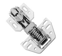 Hemobllo Heavy Duty Hydraulic Soft Close Rv Cabinet Door Hinge Bridge Hinge with Fixed Corner for Overhead Camper Cabinet Replacement