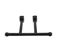 Hemobllo Heavy Duty Iron Truck Mirror Bracket with Quick Attachment, Universal Side View Extension Arm for Rv and Truck Towing on Narrow Roads, Black Exterior Support